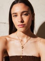 Collar Largo Caracolas Tiare Colaboración María Pombo