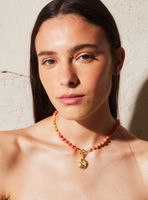 Collar Perlas con Caracola Tiare Colaboración María Pombo