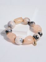 Pulsera Elasticada con Piedras de Resina