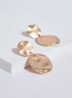 Aros Colgantes con Formas Orgánicas