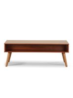 Mesa De Centro Clasica 100x40x45 cm Cerezo