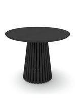 Mesa de comedor Palisade 4 Personas 80 cm Negro