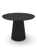 Mesa de comedor Palisade 6 Personas 100 cm Negro
