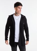 Chaleco Abierto Tipo Capa Capucha