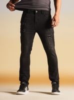 Jeans Skinny Roturas con Parche