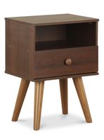 Velador 1 Cajón + 1 Repisa