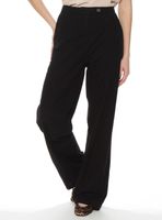 Pantalón Recto Tiro Alto Pretina Básica