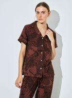 Pijama Camisero Estampado