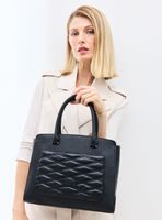 Cartera de Hombro Diseño Quilt