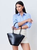 Cartera de Hombro con Saquito Interior