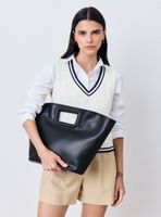 Cartera Totebag con Detalle Calado