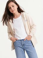 Polerón con Cierre y Estampado en Espalda