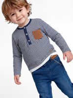 Polera Líneas Yarn Dyed