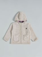 Chaqueta Sherpa Forro Estampado Floral