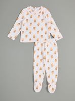 Pijama Rosado Full Estampado Bingo