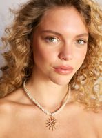 Collar Tipo Choker Temática Playa