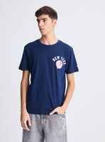 Polera Front Rubber Print Regular Fit