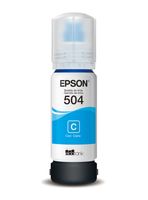 Tinta Epson T504 Celeste