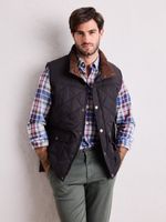 Parka Ssin Mangas Rombos y Bolsillos