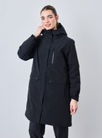 Parka Larga con Gorro