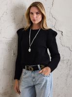 Sweater Lana Manga con Doblez