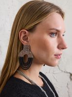 Aros Cascada con Mostacillas