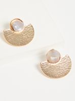 Aros Curvos con Piedra Natural