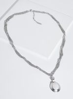 Collar con Cuarzo Blanco