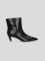 Botín Kitten Heel Acharolado Mujer