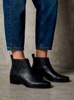 Botín Chelsea Cuero Mujer