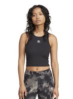 Polera sin Mangas Essentials Acanalada Lisa