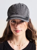 Jockey Denim con Detalle Bordado