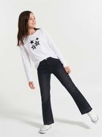 Jeans Brillos en Basta Niña