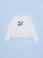 Polera Estrellas Lentejuelas