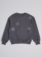 Polerón Crew Estrellas Brillos