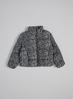 Parka Puffa Print Leopardo