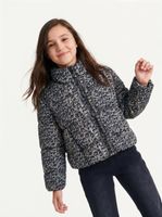 Parka Puffa Print Leopardo
