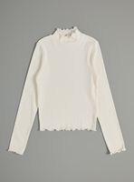 Polera Rib Color Cuello Rule