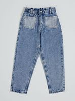 Jeans Jogger con Bolsillos en Contraste