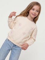 Polerón Cerrado con Flores en Relieve