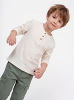 Polera Henley Ottoman Niño