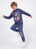 Pantalón de Buzo Estampado Escudo Capitán América