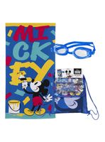 Set de Toalla 70x140 cm + Lentes de Agua Mickey