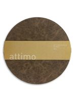 Set de 4 Individuales Redondo 37 cm Café