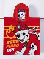 Toalla de Playa con Capucha Paw Patrol Marshall 60x120 cm