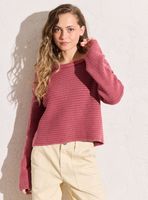 Sweater Drapeado con Lavado