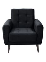 Poltrona Livia Negro 80x75x70 cm