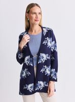 Chaleco Largo Diseño Jacquard