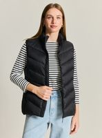 Parka sin Mangas Cuello Alto