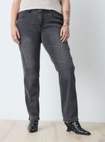 Jeans Slim Fit Doble Botón Control Abdomen Curvy